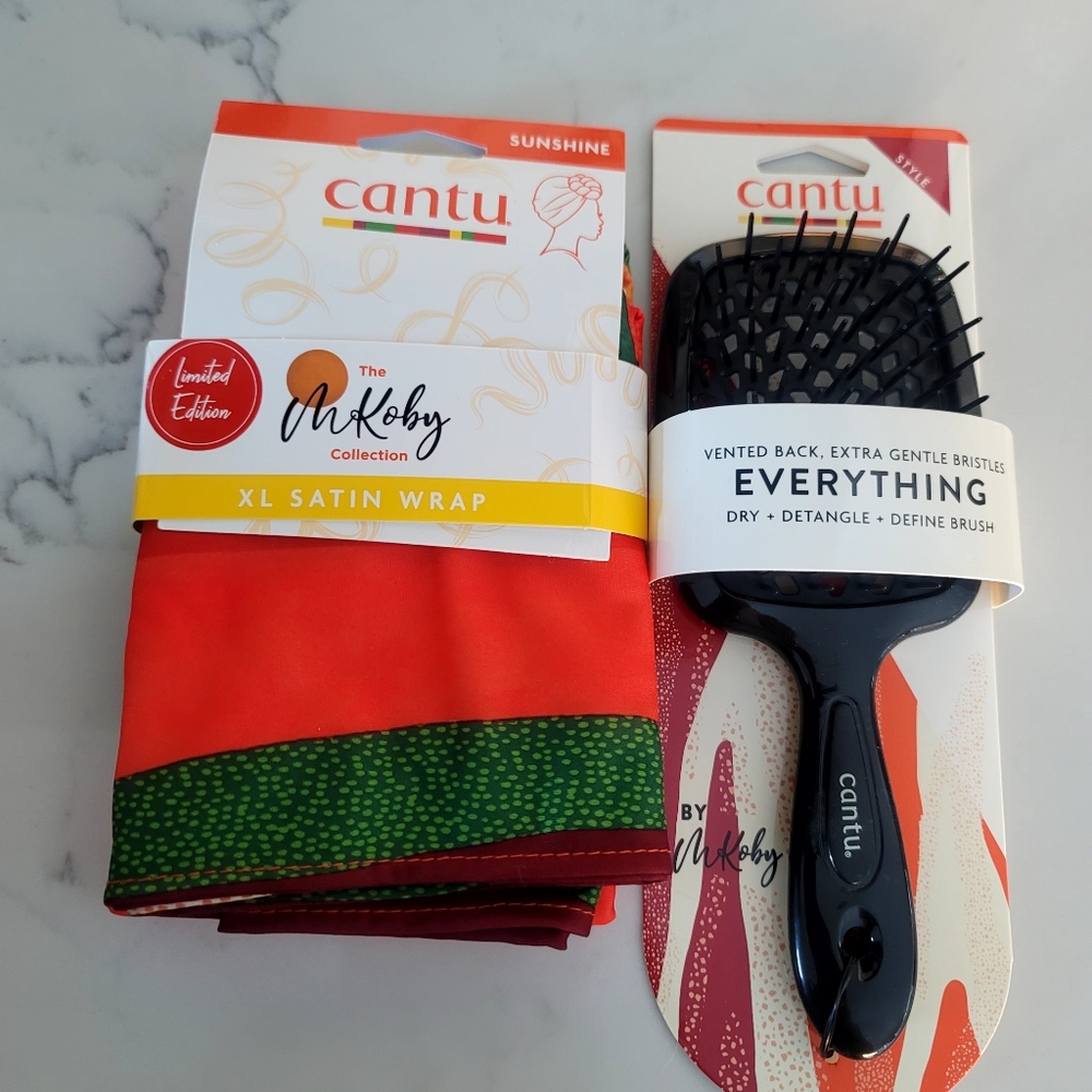 New Cantu Sunshine Limited Edition XL Satin Wrap And Brush The MKoby Collection